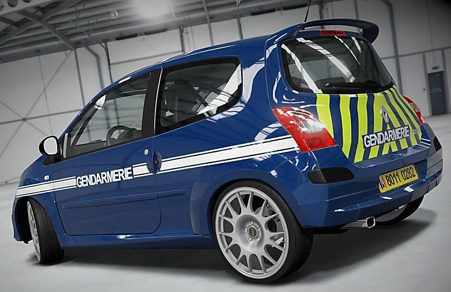 photo Renault Twingo RS Gendarmerie