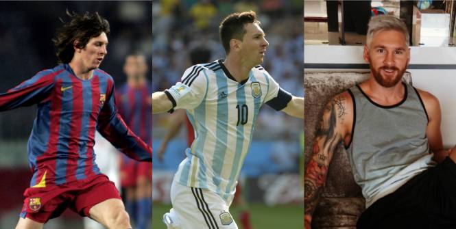 photo Lionel Messi look