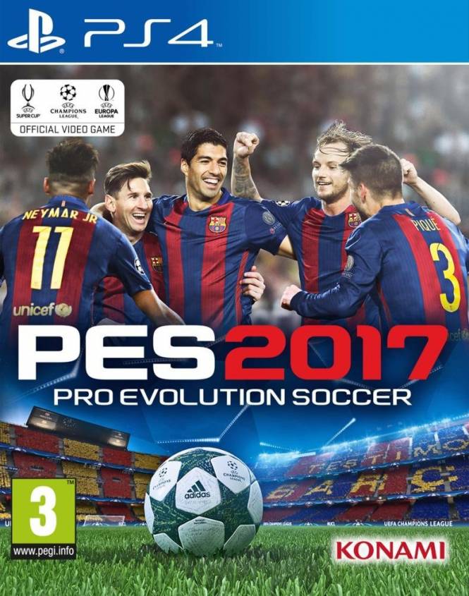 PES2017 cover