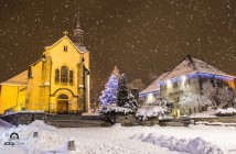 Chamonix by night