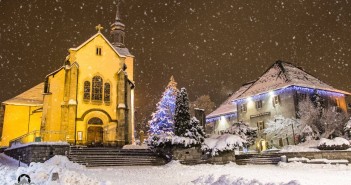 Chamonix by night