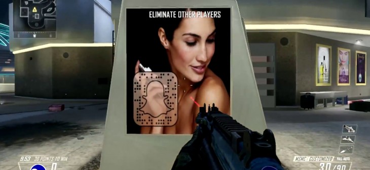 Poster Snapchat Black Ops 3 dans Black Ops 2