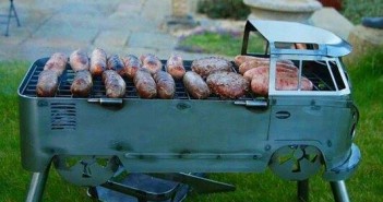 photo vw combi barbecue