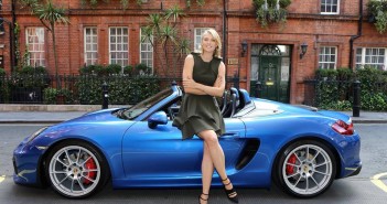 photo Maria Sharapova Porsche Boxster