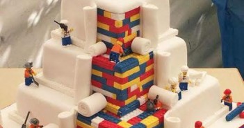 photo gateau mariage lego