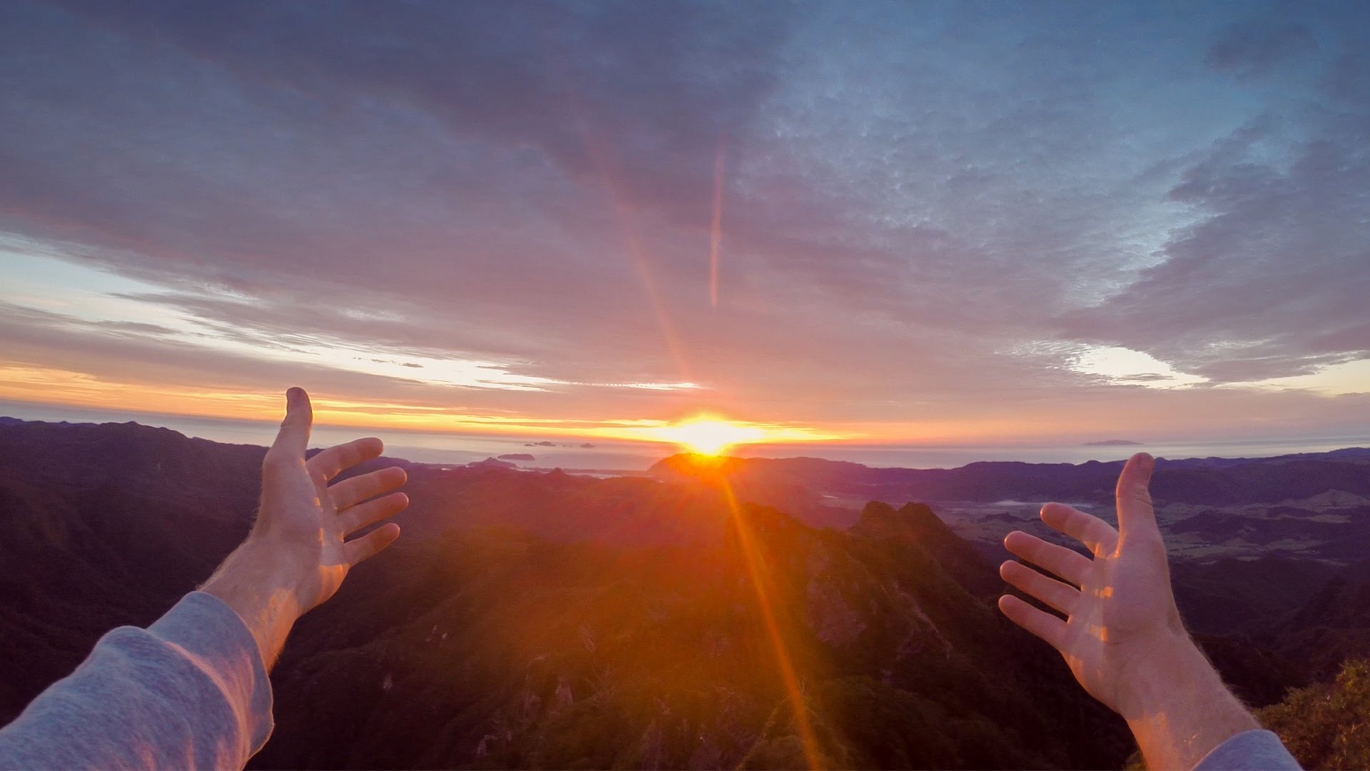 Paysages des Coromandel en Nouvelle-Zélande