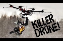 Massacre à la tronçonneuse avec un drone !