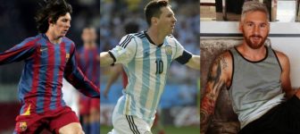 photo Lionel Messi look
