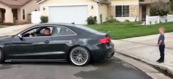 Audi S5 RS5 dent